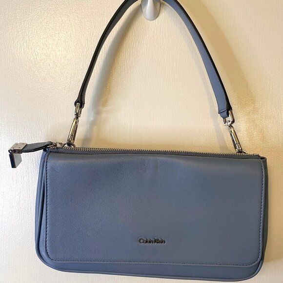 Calvin Klein Handbags - Calvin Klein Blue shoulder  bag
